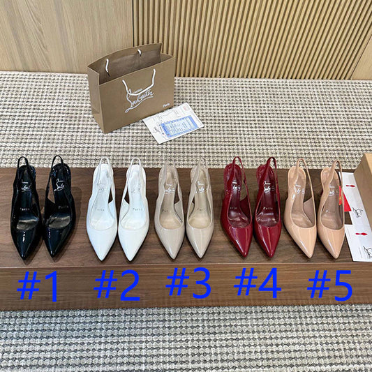 275NA5ZDE Stylish leather High heels