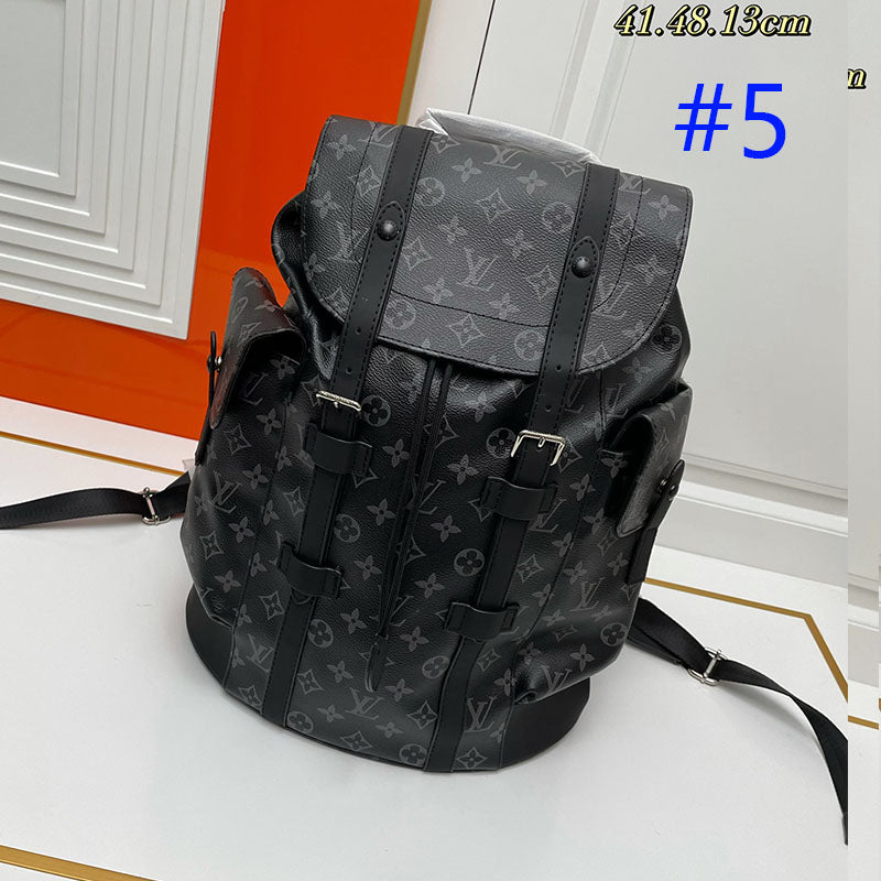 1WE68BDE Stylish leather Backpacks