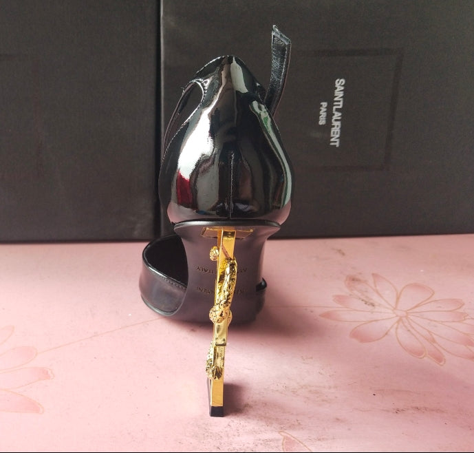 2XSL158ZDE Stylish leather high heels（patent leather）