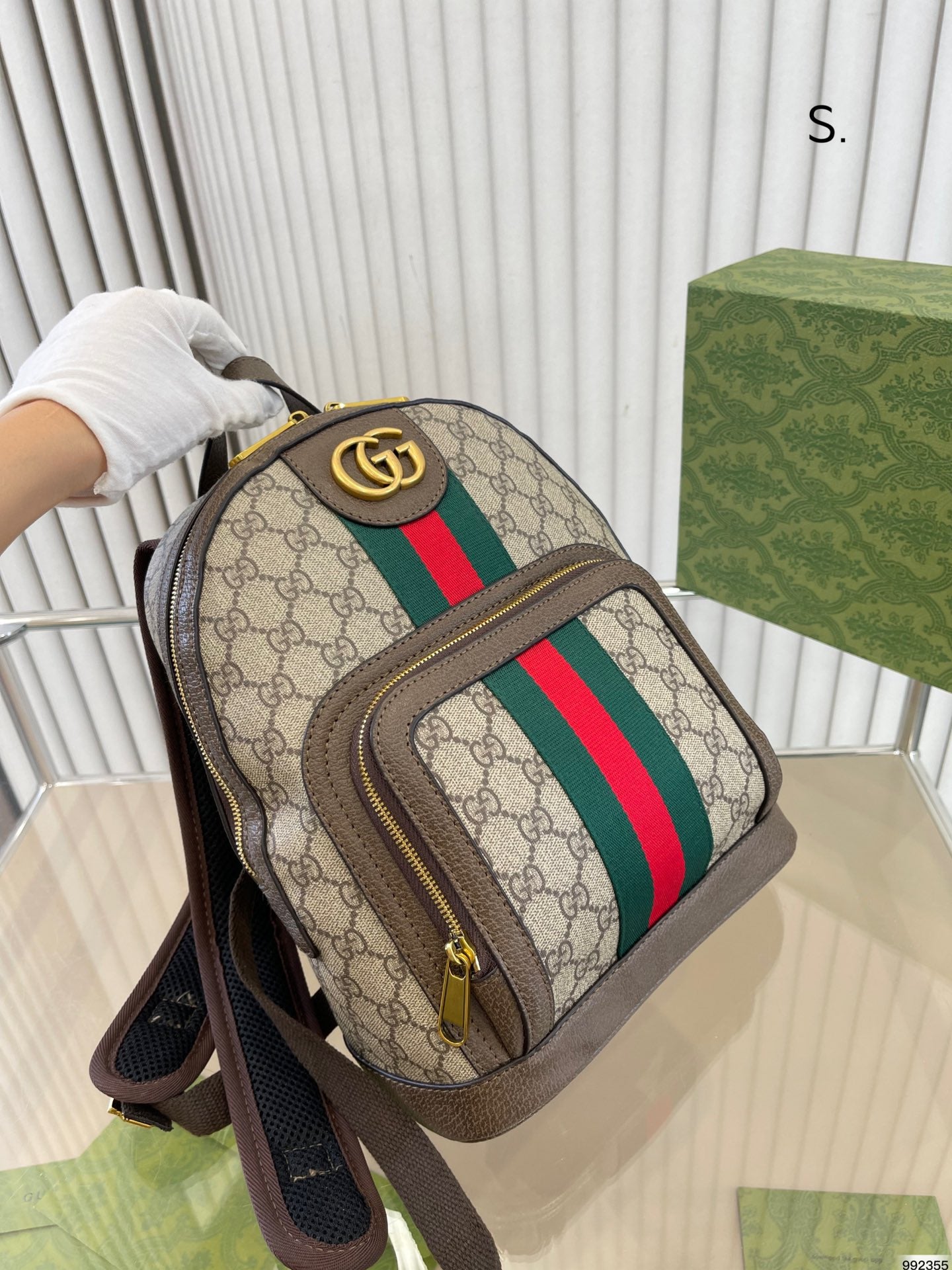 6XB99BDE Stylish leather bag 