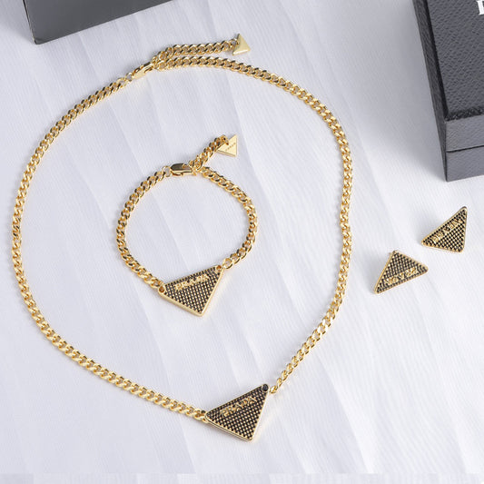 1NPD185XDE Stylish  necklace bracelet Earrings