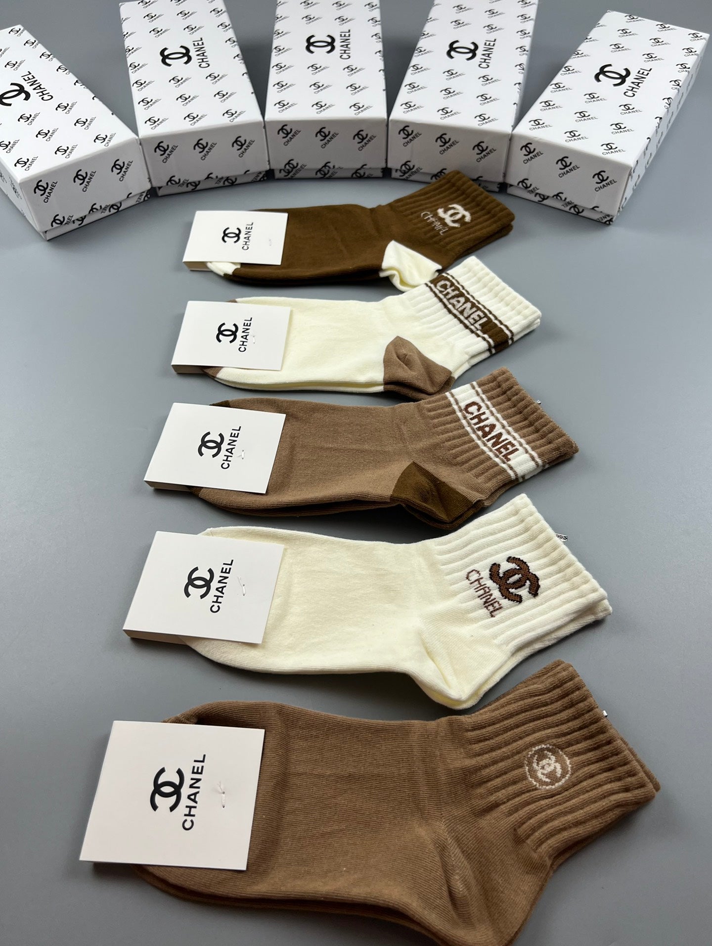 235QC64SDE Stylish socks(5 pairs )