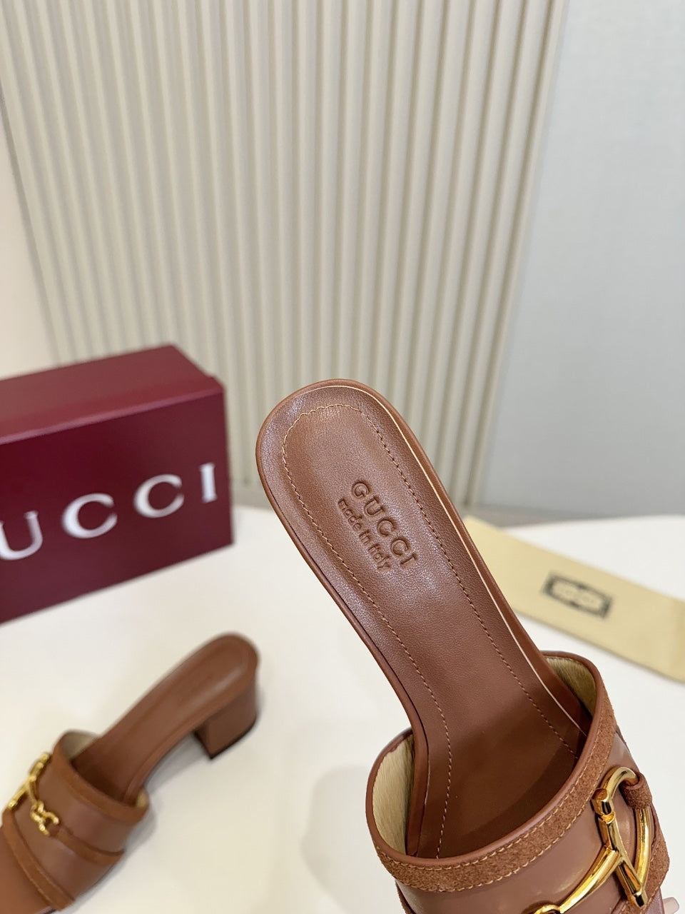 275NB10ZDE Stylish leather High heels