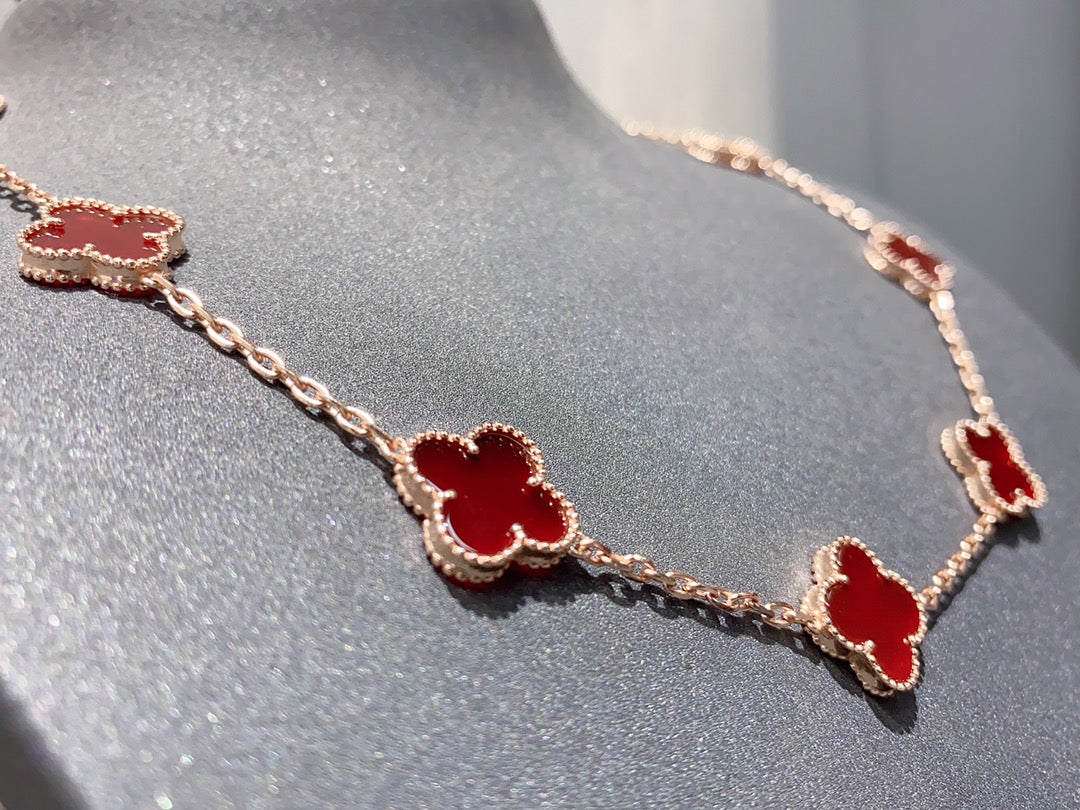 5XVA181XDE Stylish 10 flowers necklaces