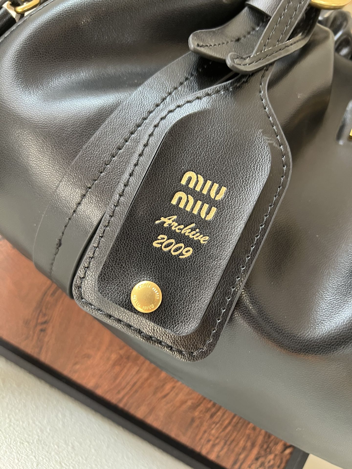 1WA79BDE Stylish leather bag