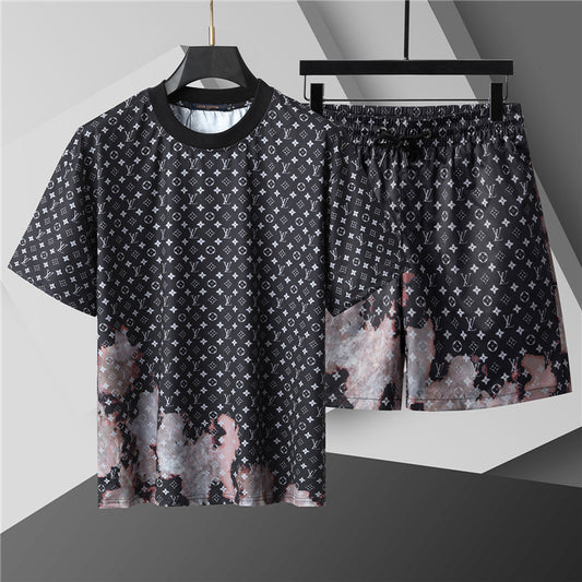 135WE106UDE Stylish shirt and shorts set