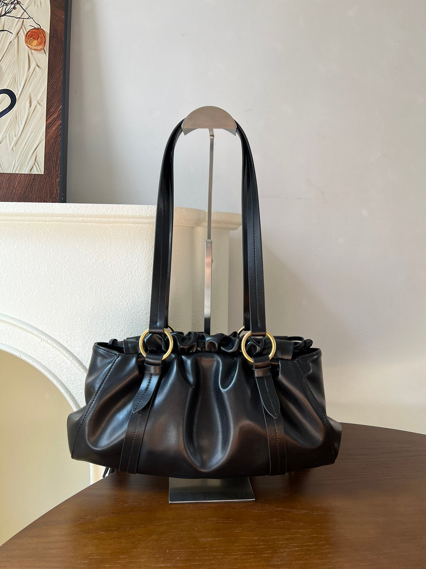 1WA79BDE Stylish leather bag