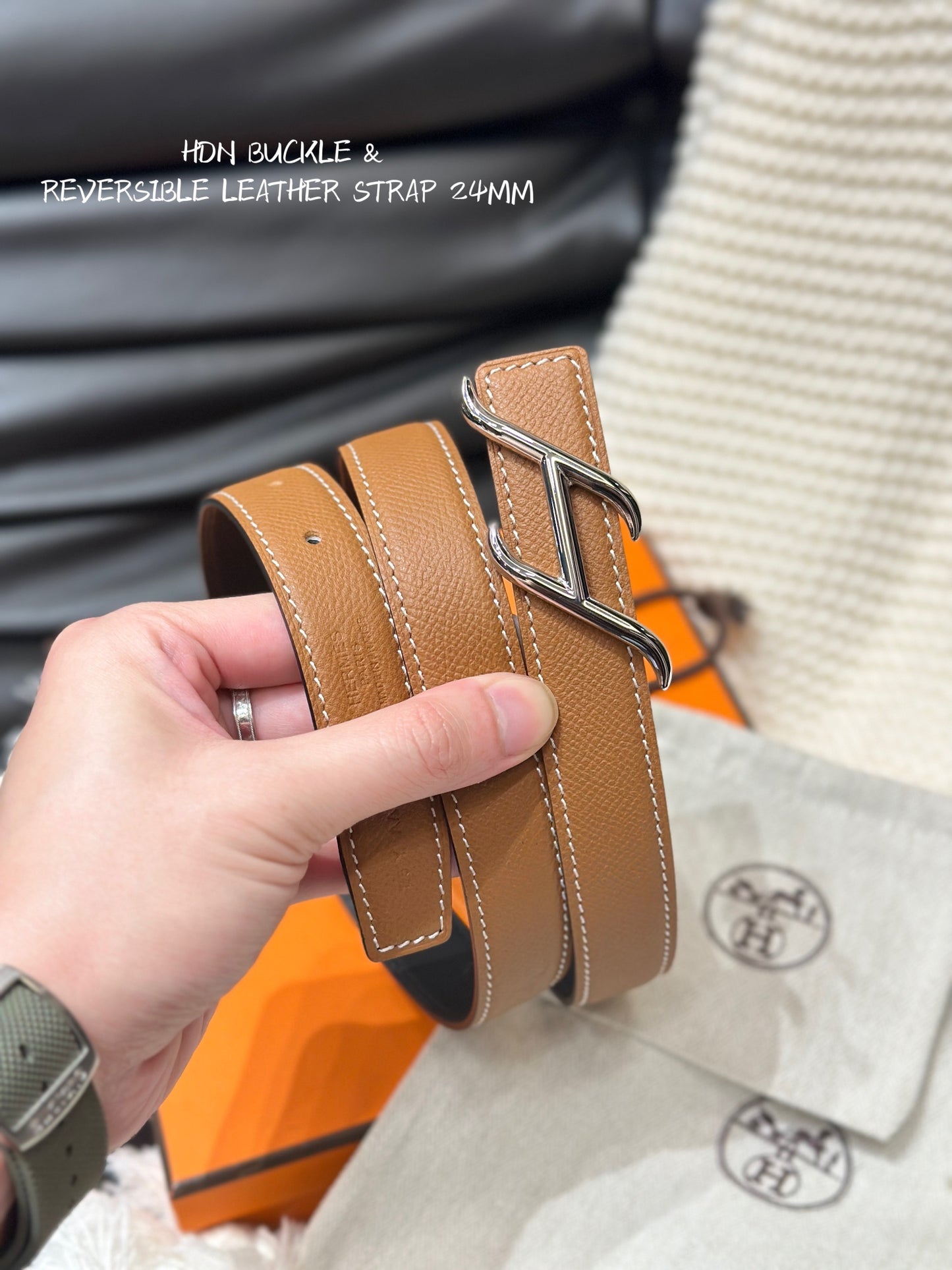 1WH193PDE Stylish  High quality belt With full package