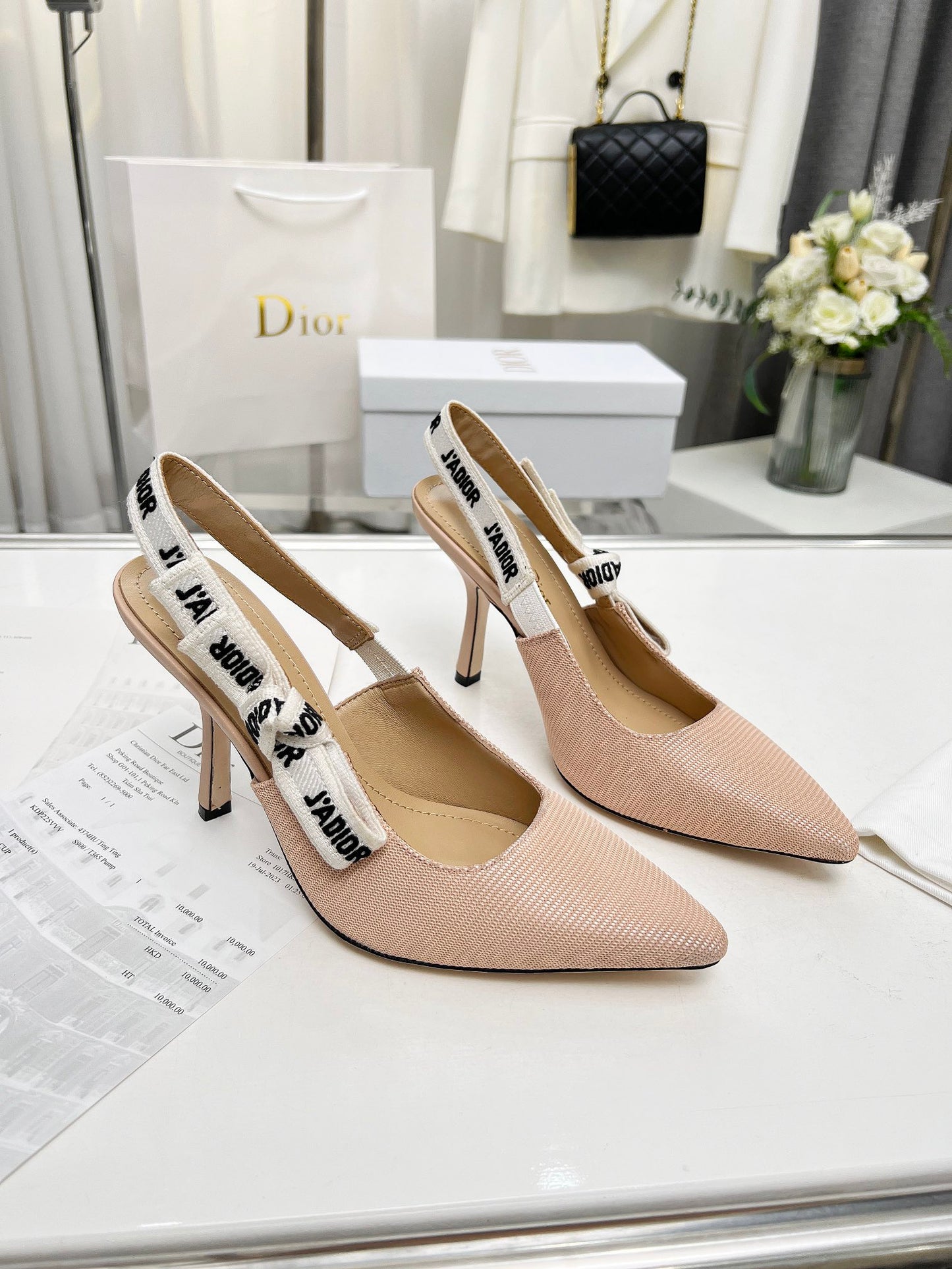 255QD44ZDE Stylish leather High heels