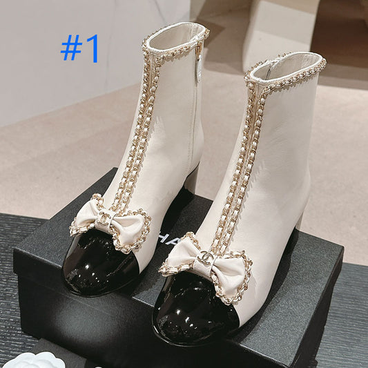 1LC22ZDE Stylish Boots (Heel height 6cm )