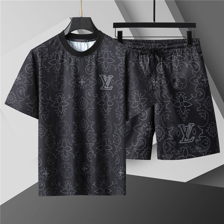 135WE105UDE Stylish shirt and shorts set