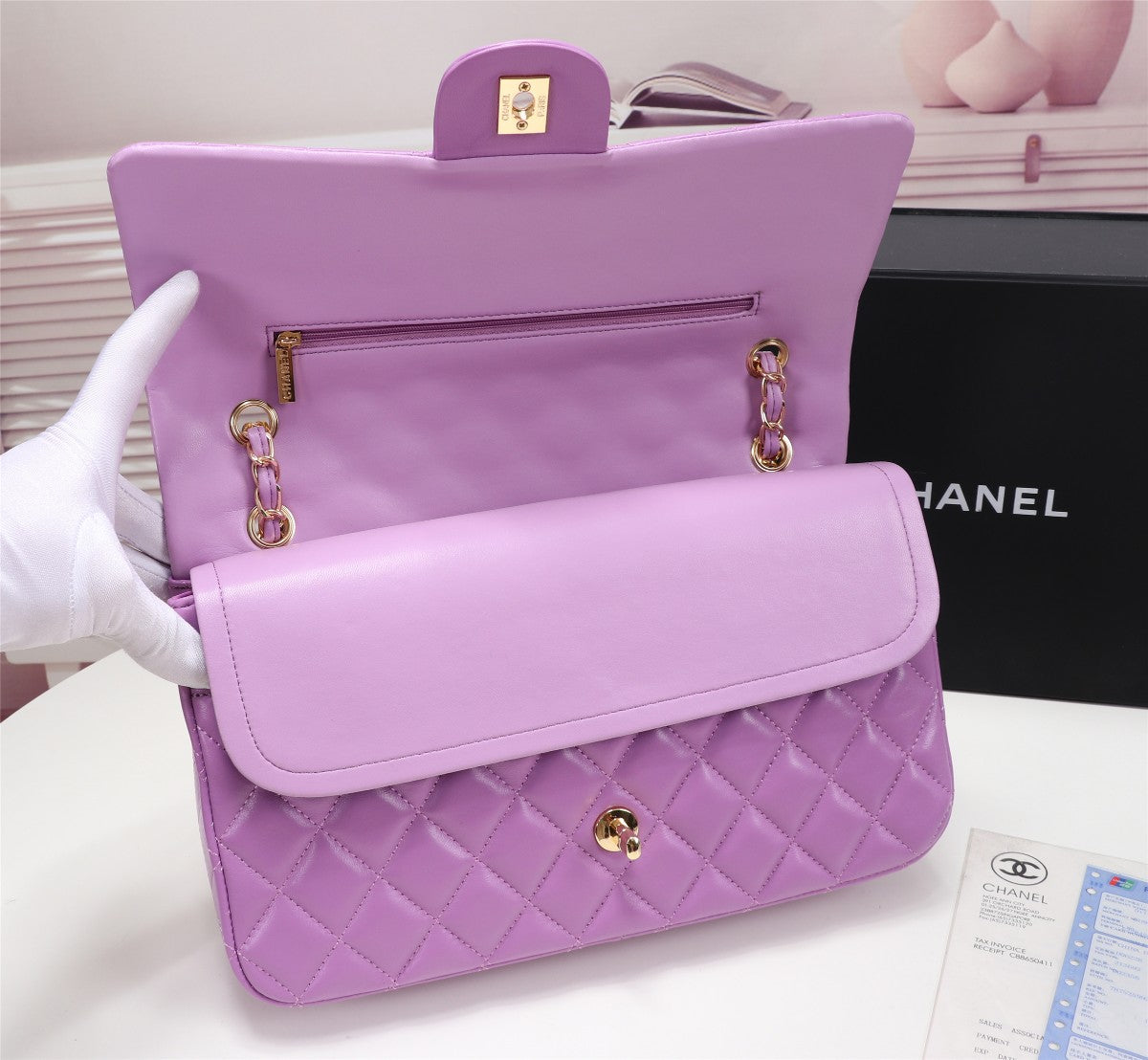 1XC97BDE Stylish leather bag 