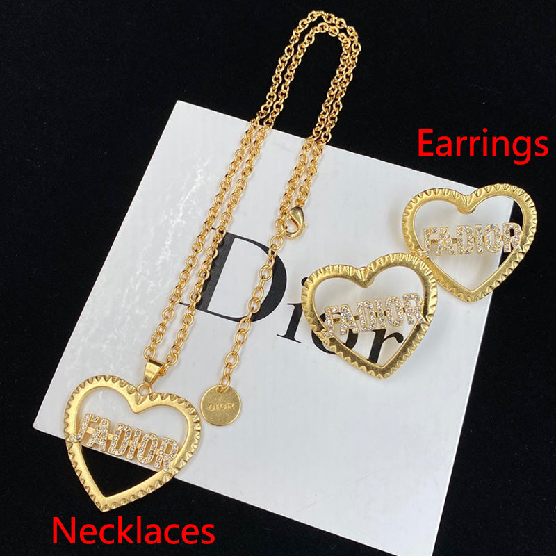 1YD231XDE Stylish  Earrings Necklaces