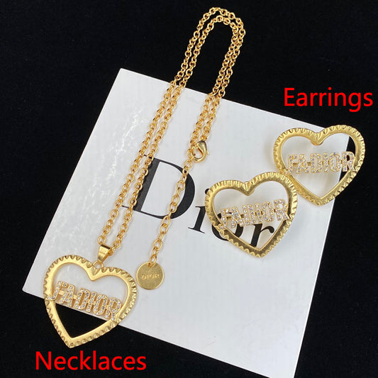 1YD231XDE Stylish  Earrings Necklaces