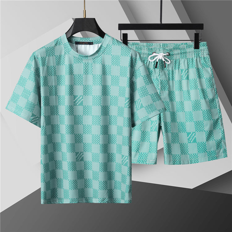 135WE112UDE Stylish shirt and shorts set