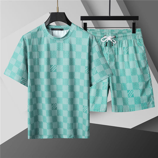 135WE112UDE Stylish shirt and shorts set