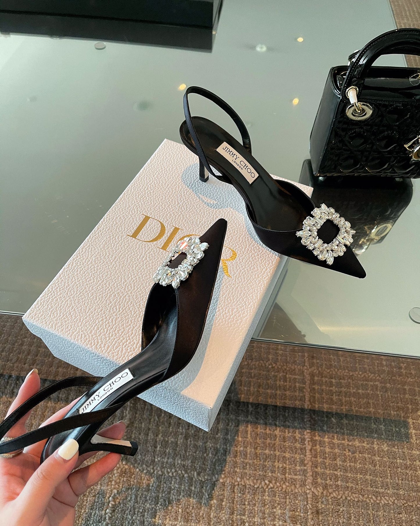 14D61ZDE Stylish High heels Heel height 6cm 8cm