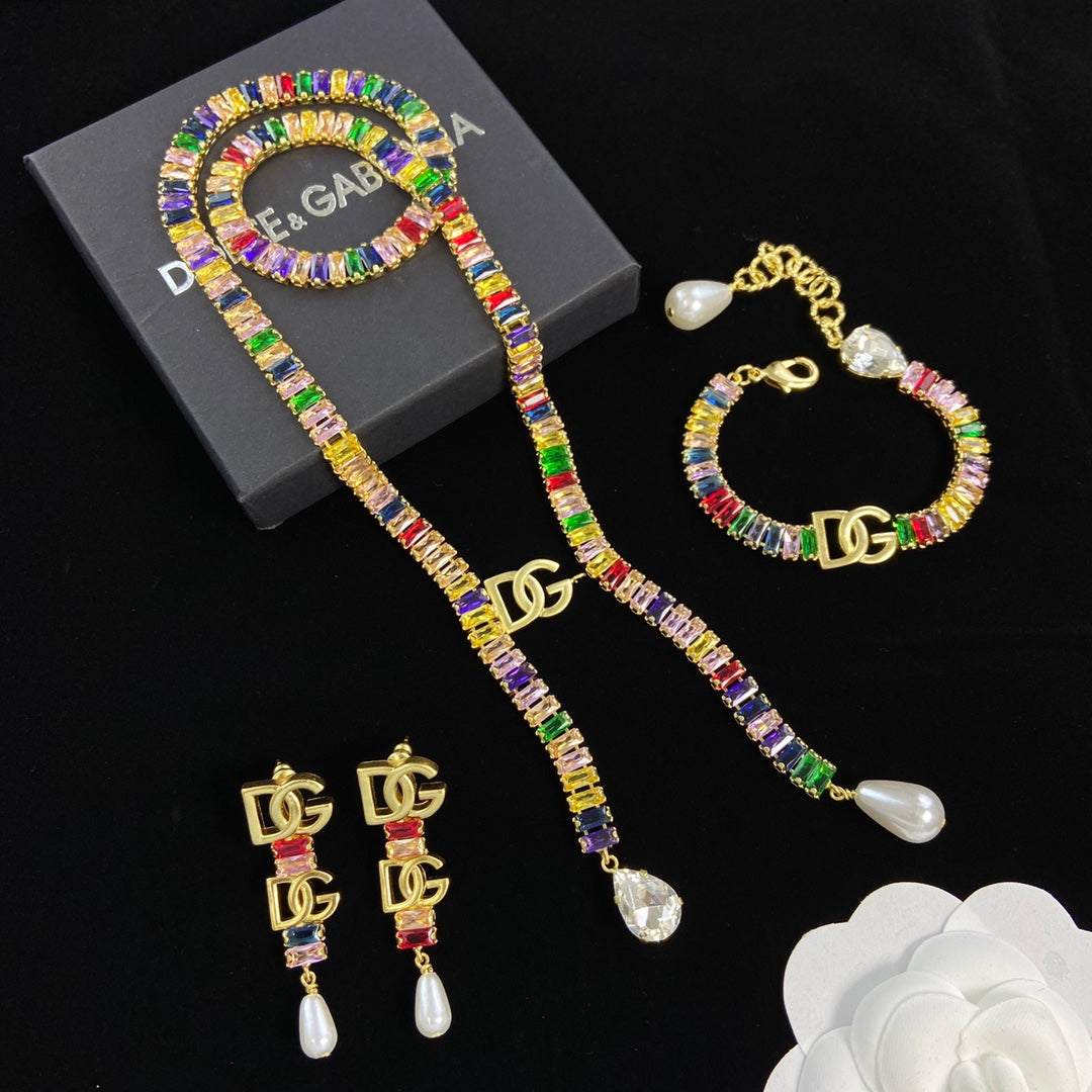 1NA148XDE Stylish  necklace bracelet earrings