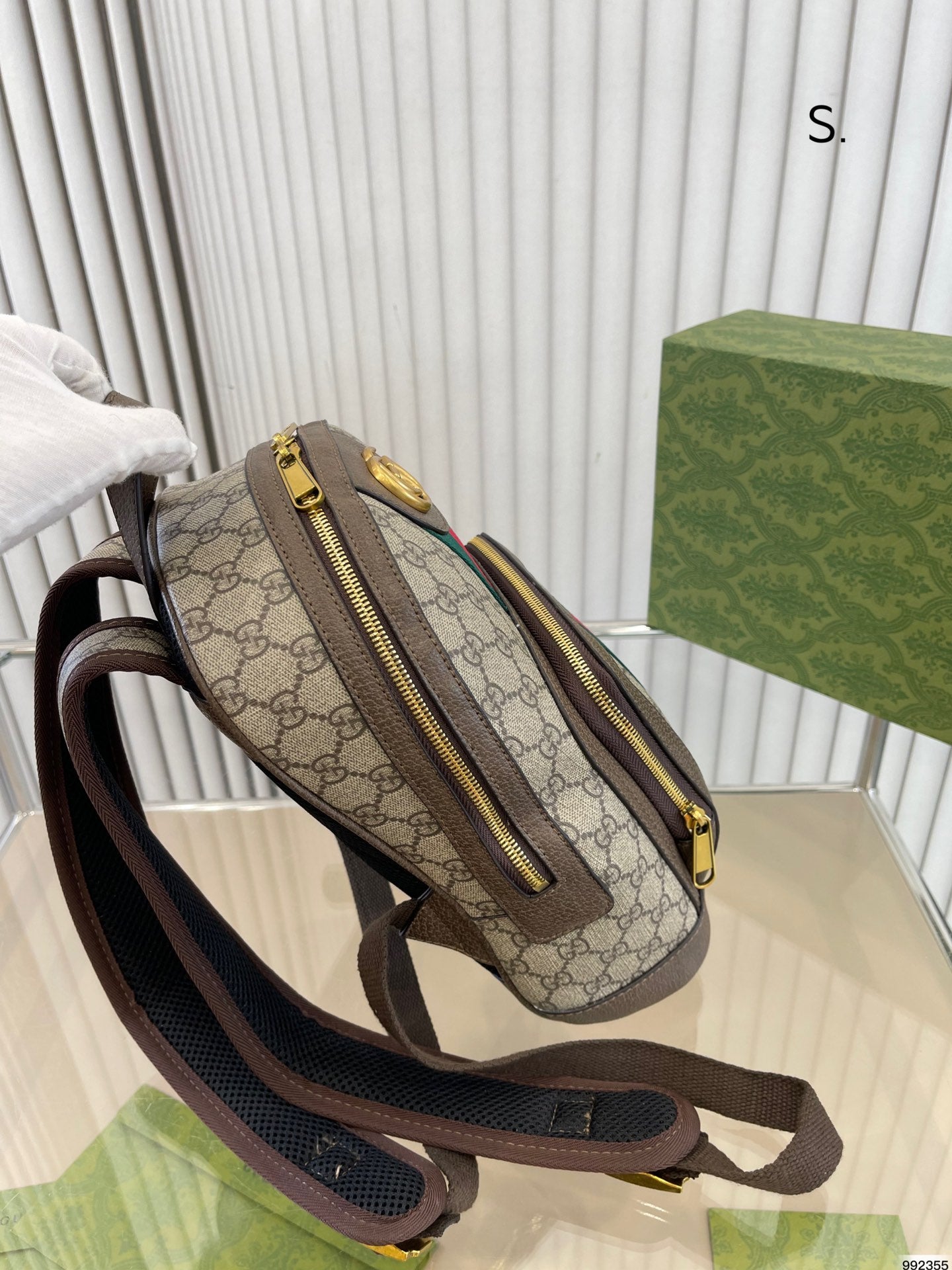 6XB99BDE Stylish leather bag 