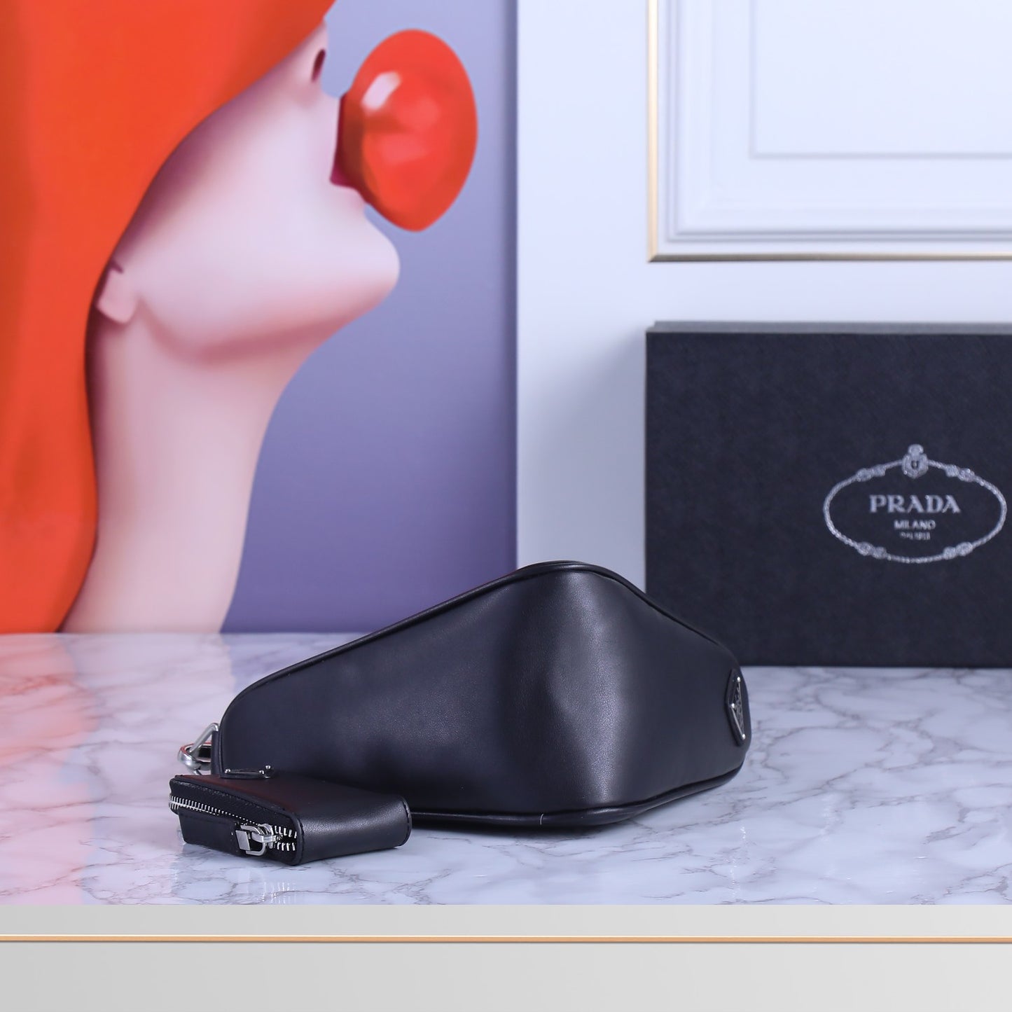 1XPD82BDE Stylish leather bag 