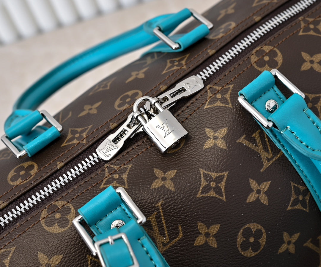 165NE88BDE Stylish leather luggage bags